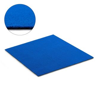 RugsX RugsX Artificial Grass Spring Rug in Blue | Size: 200 cm x 550 cm