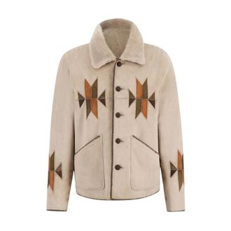 Baziszt Hombre, Chaquetas, Beige, Talla: S