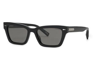 Chopard Polarized Grey Cat Eye Ladies Sunglasses SCH338 700P 54