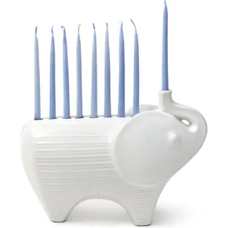 Jonathan Adler Elephant Menorah in White at Nordstrom