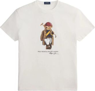 Polo Ralph Lauren T-Shirts - Heren - T-shirts - Wit - L - Tops