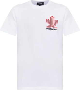 Dsquared2 Uomo, Top, Bianco, XL, new