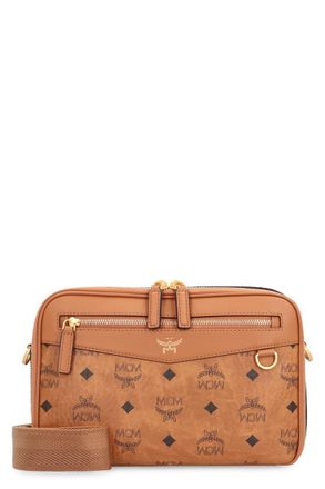 MCM Diamond Canvas Camera Bag