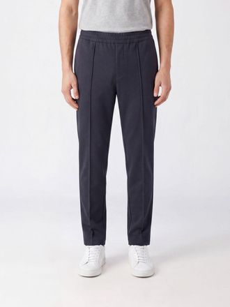 Herno Pantaloni slim fit in cotone stretch con vita elasticizzata