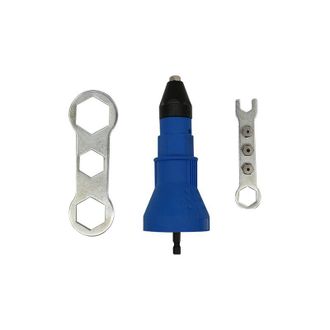 OEM Remachadora El&eacute;ctrica, Herramienta El&eacute;ctrica Para Remachar Tuercas Remachables, Adaptador De Taladro Remachador Inal&aacute;mbrico A