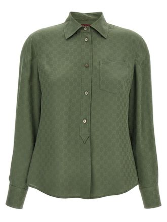 Gucci Gg Silk Shirt