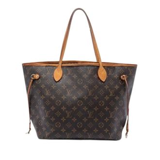 Louis Vuitton Pre-owned Tote Bags, female, Brown, Size: ONE SIZE Pre-owned Neverfull MM