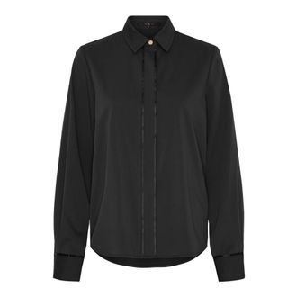 BTF-CPH Btfcph - Ada Shirt - Dames - Blouses & Shirts - Zwart - Maat: XL Leer