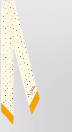 Valentino Garavani silk star print scarf