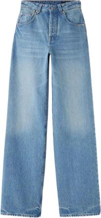 Jacquemus Wide Jeans - Dames - Loose Fit Jeans - Blauw - W26 - Jeans