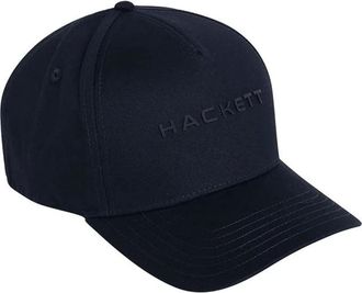 Hackett Accessoires, Heren, Blauw, ONE Size, Katoen, Essential Sports Cap