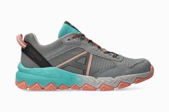 Mephisto Womens Run-Tex Sneaker In Steel Grey