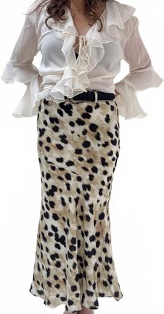 Emory Park Weekend Muse Maxi Skirt In Leopard