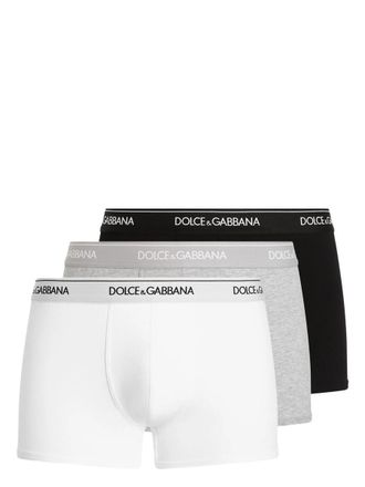 Dolce & Gabbana Regular Boxer 3-Pack Clothing