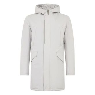 Herno Lichte Parka - Heren - Mantels - Grijs - Maat: XS Poliester