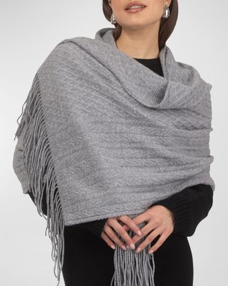 Gorski Knit Cashmere Scarf