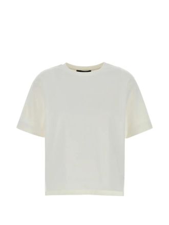 Max Mara T-shirt met ronde hals - Wit
