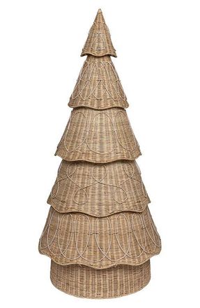 Juliska Provence Large Rattan Tree in Whitewash at Nordstrom