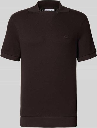 Lacoste Regular Fit Poloshirt aus reiner Baumwolle in Schoko, Gr&ouml;&szlig;e XXXL