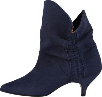 L37 Unieke Modieuze Schoenen en Accessoires - Dames - Laarzen met Hak - Blauw - 36 EU - Schoenen