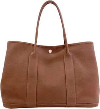Herm&egrave;s Bolso Tote Pre-owned Vintage - Pre-owned - Mujer - Marr&oacute;n - ONE SIZE