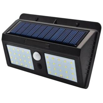 OEM Projecteur Solaire - Detecteur De Mouvement - 40 Led - Angle 120 Degres - Auto Allumage Nuit - 30 Secondes - 1 Unite