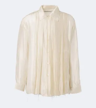 Our Legacy Every georgette tuxedo shirt