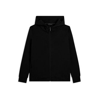 Freddy Felpa full zip con cappuccio e maxi logo in rilievo