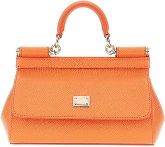 Dolce & Gabbana Dauphine leather mini Sicily bag Woman One Size