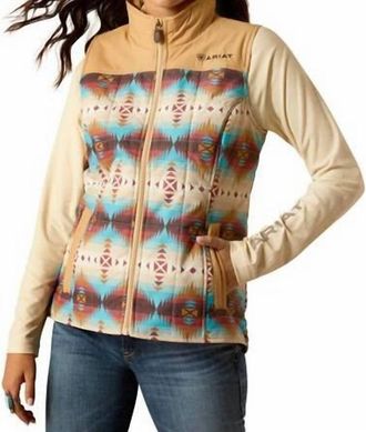Ariat Crius Insulated Vest In Serrano Southwest Print