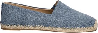 Michael Kors Kenzie Denim Espadrille - Dames - Espadrilles - Blauw - 41 EU - Denim - Schoenen