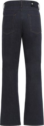 Stone Island Mens Regular Jeans With Five Pockets Blue Cotton & Straight-Leg