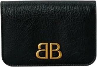 Balenciaga Pre-owned Vintage Portemonnee - Dames - Vintage Accessoires - Zwart - ONE Size - Leer - Vintage