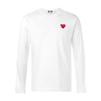 Comme Des Gar&ccedil;ons Hombre, Camisetas, Blanco, Talla: L