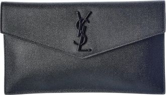Saint Laurent Uptown Leather Pouch