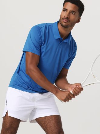 Vuori Clothing Short Sleeve Viewpoint Performance Polo 2.0 | Court Blue | Medium