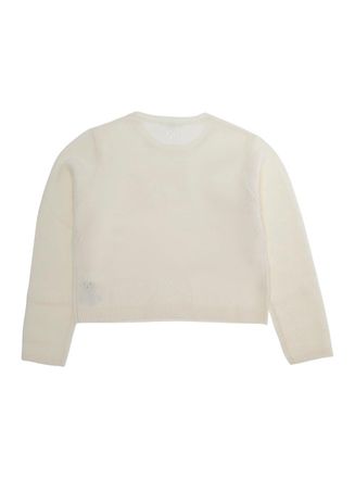 Chlo&eacute; Wool and Cashmere Sweater - White