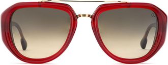 Etnia Barcelona D.T.L.A Sun RD Mens Sunglasses Red Size 57