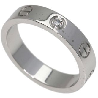 Cartier White Gold (18K) Band Ring (Pre-Owned)