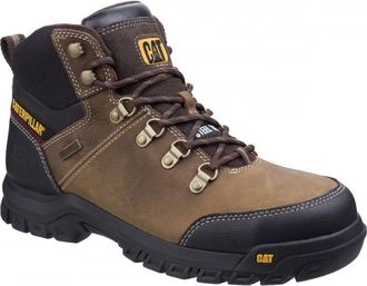 CAT Caterpillar Mens Framework St S3 Wr HRO SRA Industrial Boot, Seal Brown, 12 UK
