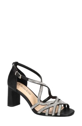 Bella Vita Aliette Sandal in Black Metallic at Nordstrom, Size 6.5