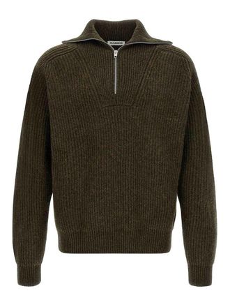 Jil Sander Half-zip sweater