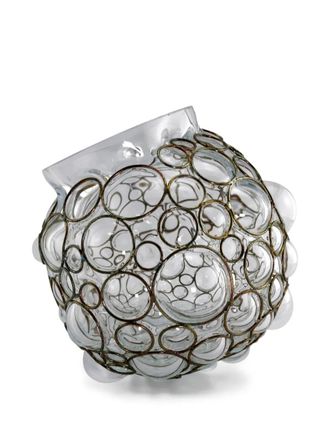 Vanessa Mitrani Champagne Ball vase (18cm) - unisex - glass - One Size - White