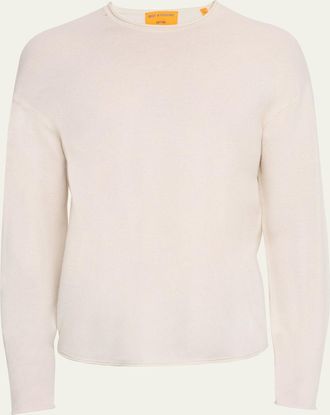 Guest In Residence Mens Oversized Roll Cashmere Sweater