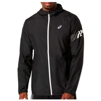 Asics Icon Jacket Laufjacke f&uuml;r Herren | schwarz