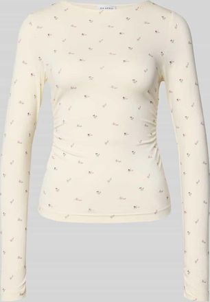 Oh April Longsleeve mit Viskose-Anteil in Offwhite Melange, Gr&ouml;&szlig;e XS