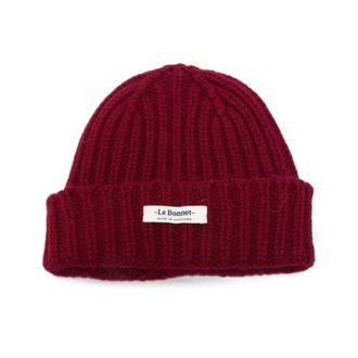 Le Bonnet Accessoires, Heren, Rood, ONE Size, Wol, Beanie Lbl-026