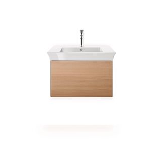 Duravit Duravit - Tulip Blanco, Mueble De Ba&ntilde;o Montado En La Pared, Ancho