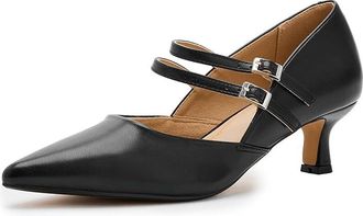 Journee Collection Carnation Womens Shoes Black : 7.5 M, Synthetic