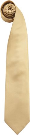 Premier Heren Kleuren Gewone mode / Business Tie (Pakket van 2) (Goud)